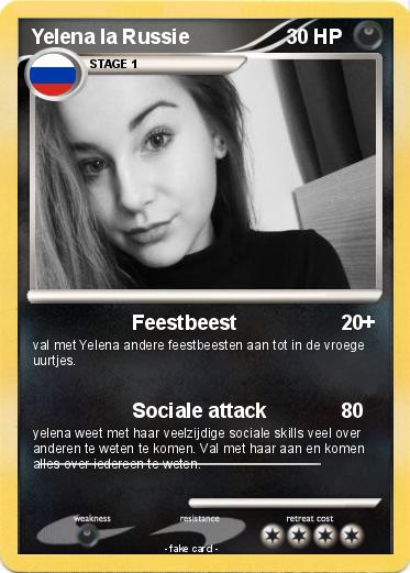 Pokemon Yelena la Russie
