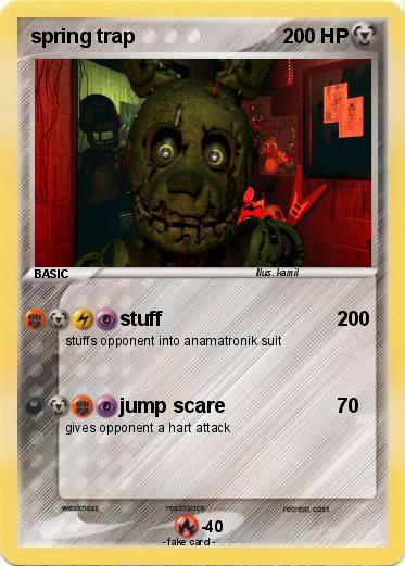 Pokemon spring trap