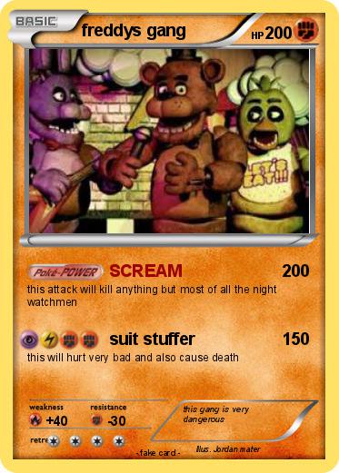 Pokemon freddys gang