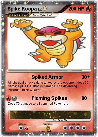 Pokemon Spike Koopa