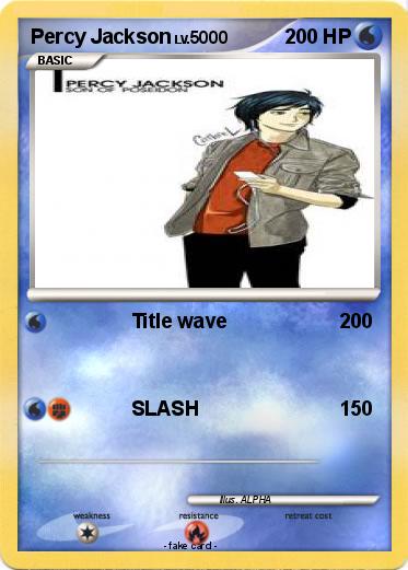 Pokemon Percy Jackson