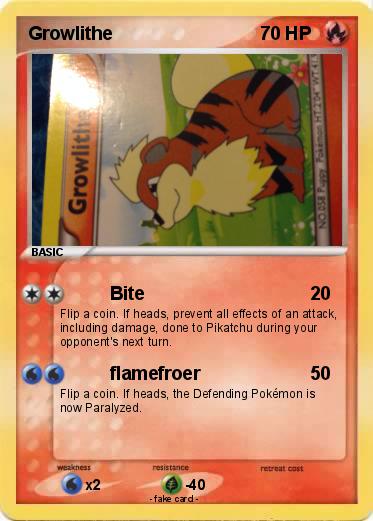Pokemon Growlithe