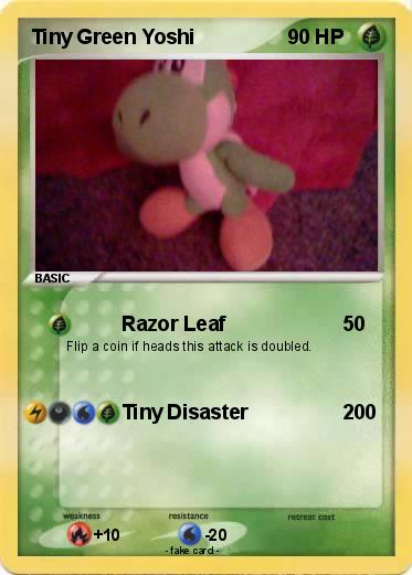 Pokemon Tiny Green Yoshi