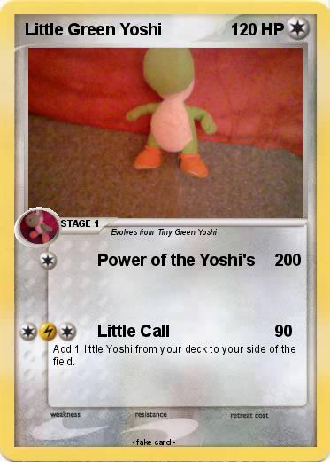 Pokemon Little Green Yoshi