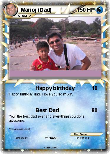 Pokemon Manoj (Dad)