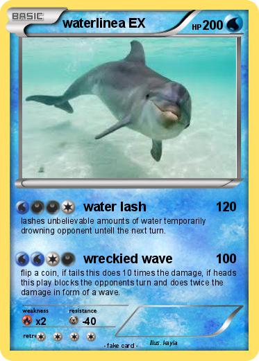 Pokemon waterlinea EX