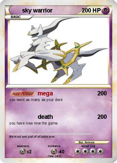 Pokemon sky warrior