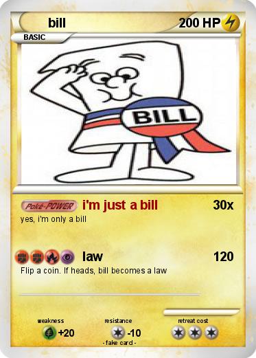 Pokemon bill