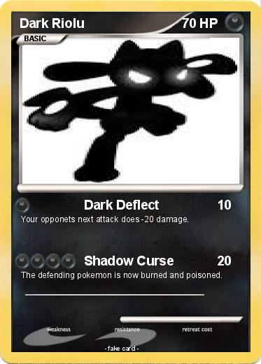 Pokemon Dark Riolu