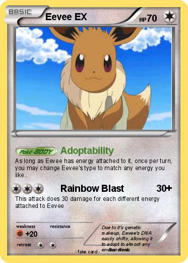 Pokemon Eevee EX