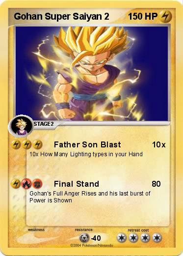 Pokemon Gohan Super Saiyan 2