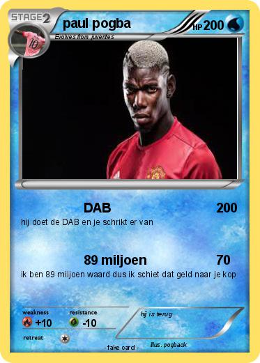 Pokemon paul pogba