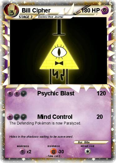 Pokemon Bill Cipher