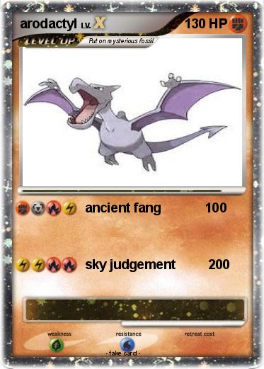 Pokemon arodactyl
