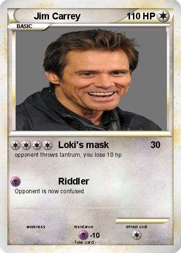 Pokemon Jim Carrey