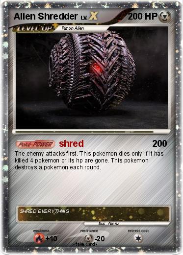 Pokemon Alien Shredder