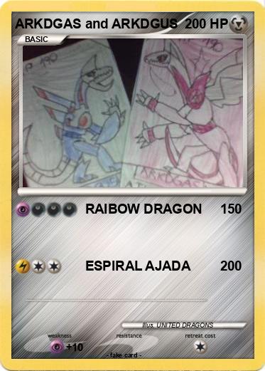 Pokemon ARKDGAS and ARKDGUS