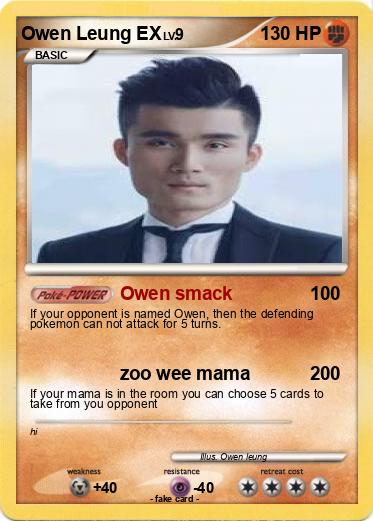 Pokemon Owen Leung EX