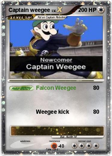 Pokemon Captain weegee