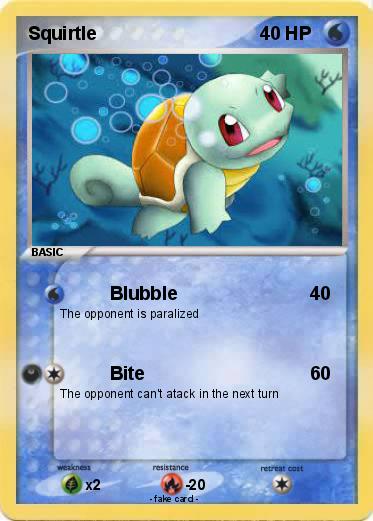 Pokemon Squirtle