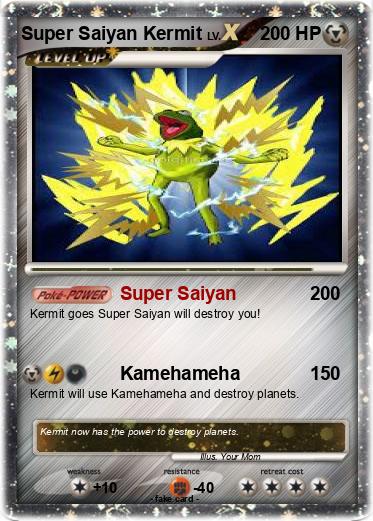 Pokemon Super Saiyan Kermit