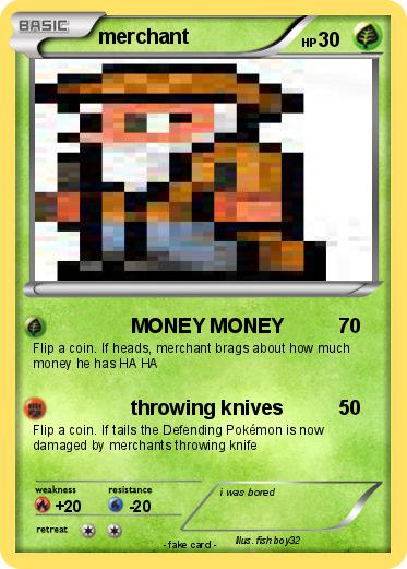 Pokemon merchant