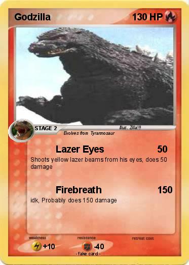 Pokemon Godzilla