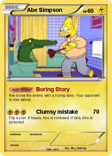 Pokemon Abe Simpson