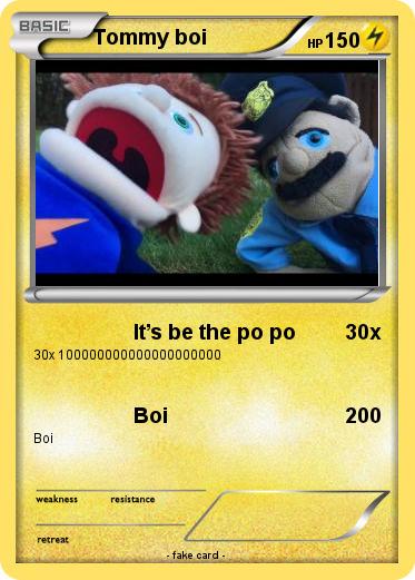 Pokemon Tommy boi