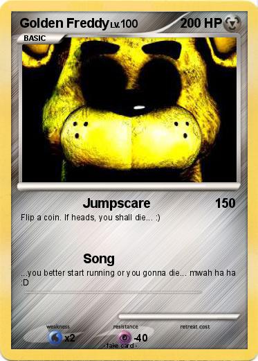 Pokemon Golden Freddy
