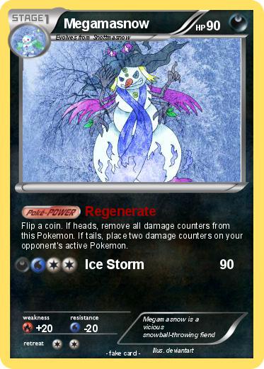Pokemon Megamasnow