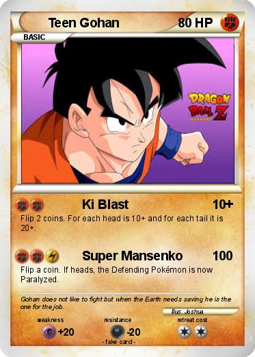 Pokemon Teen Gohan