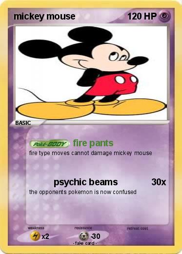 Pokemon mickey mouse