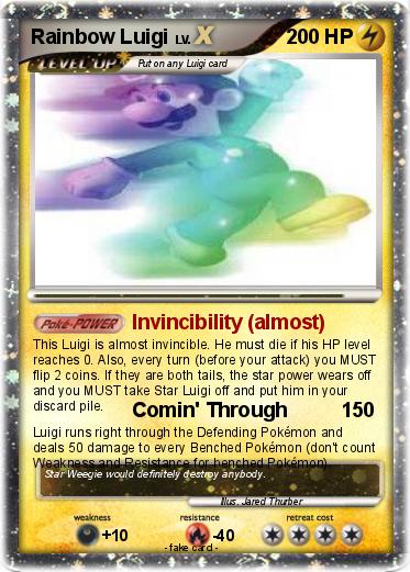 Pokemon Rainbow Luigi