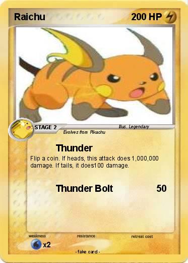 Pokemon Raichu