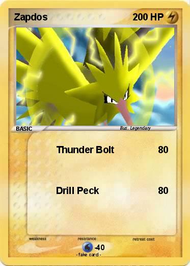 Pokemon Zapdos