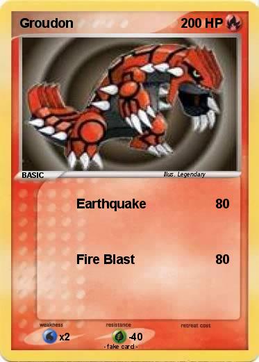 Pokemon Groudon