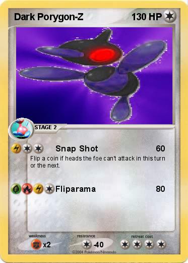 Pokemon Dark Porygon-Z