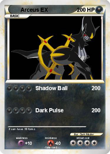Pokemon Arceus EX