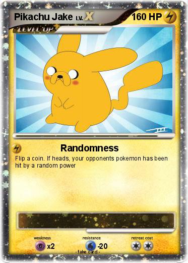 Pokemon Pikachu Jake