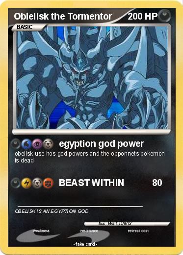 Pokemon Oblelisk the Tormentor