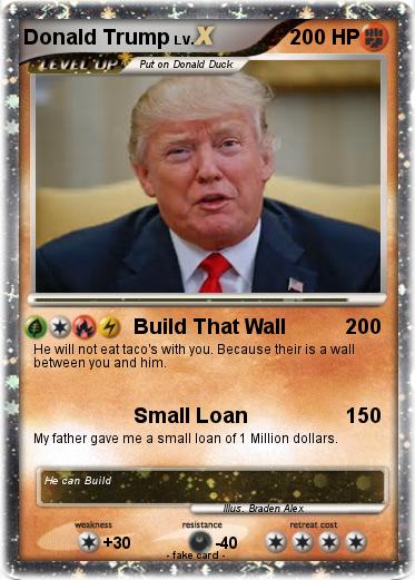 Pokemon Donald Trump
