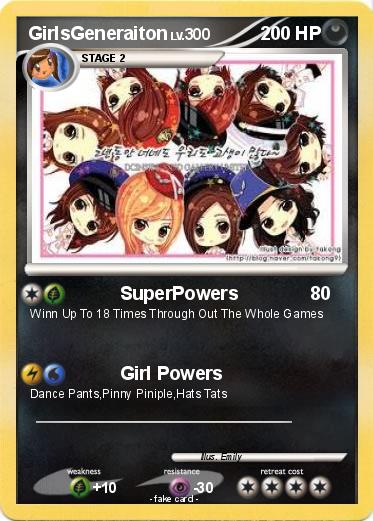 Pokemon GirlsGeneraiton