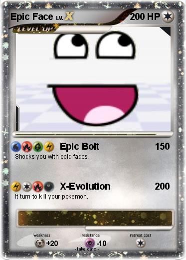 Pokemon Epic Face