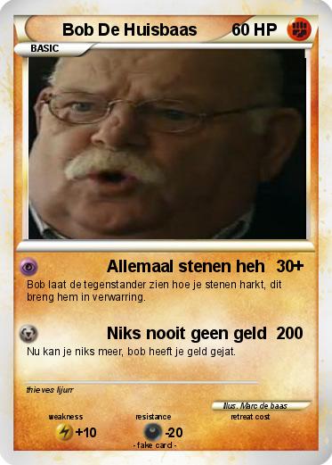 Pokemon Bob De Huisbaas