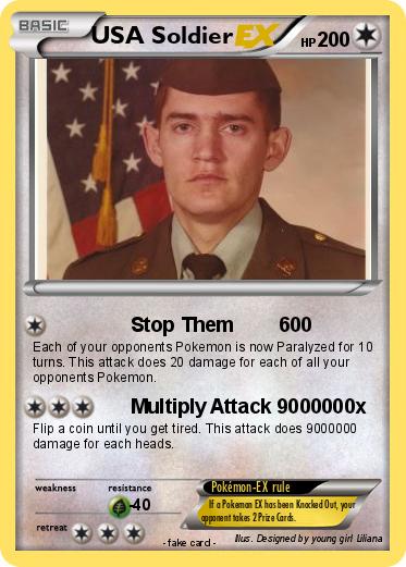 Pokemon USA Soldier