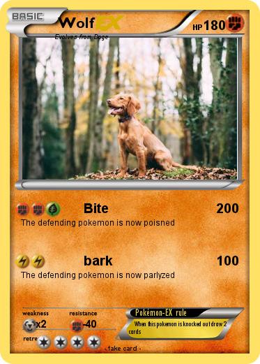 Pokemon Wolf