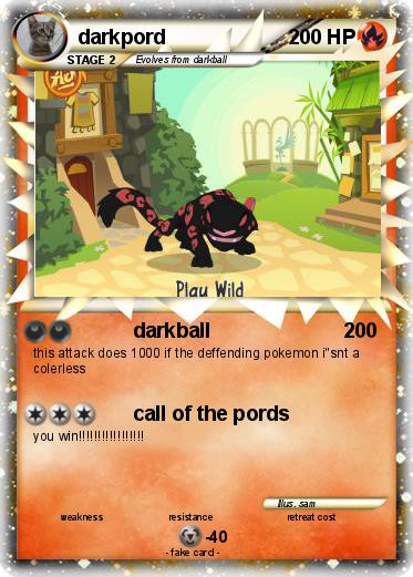 Pokemon darkpord
