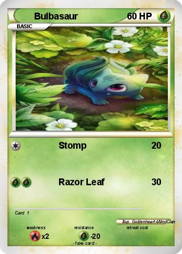 Pokemon Bulbasaur