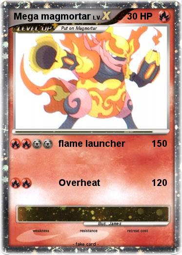 Pokemon Mega magmortar
